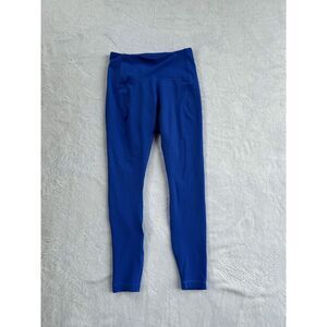 Women's Spyder Active Workout Leggings Size XS Blue, Zip Pouch